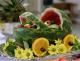 Baby Carriage Fruit Bowl Food Idea For Baby Shower